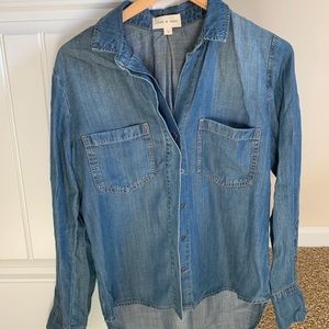 NWOT Cloth & Stone Button Down Shirt Women S